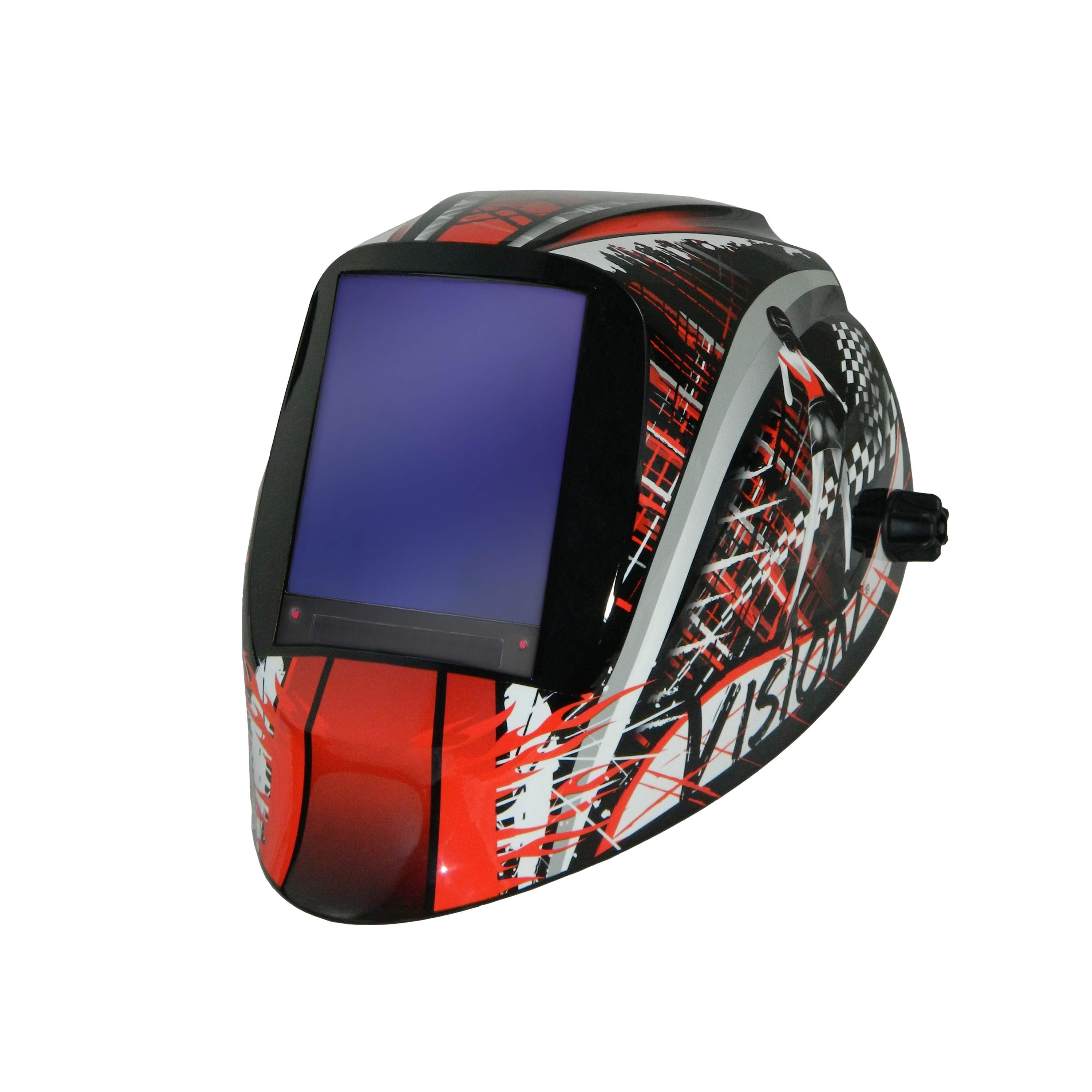 ASIC 7500VX Shade Master with XTIG ArcOne Python Auto Darkening Welding Helmet 